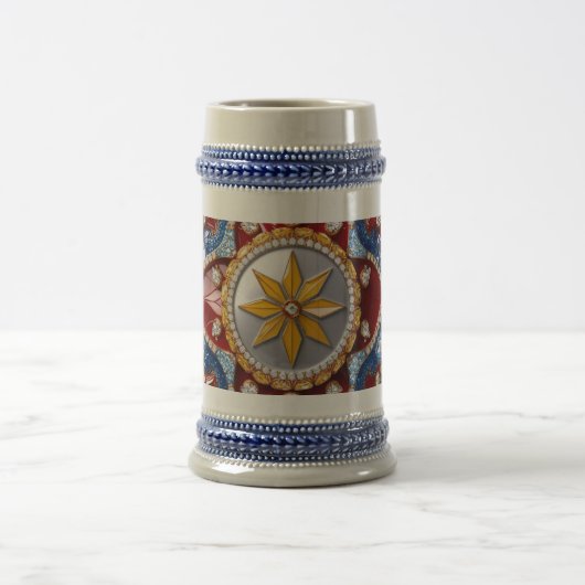 Stein Mok met Colombiaanse kleuren Design (Center)