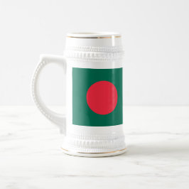 Stein Mok met de vlag van Bangladesh