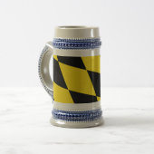 Stein Mok met de vlag van München (Voorkant links)