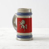 Stein Mok met Flag of Kent, Engeland (Voorkant links)