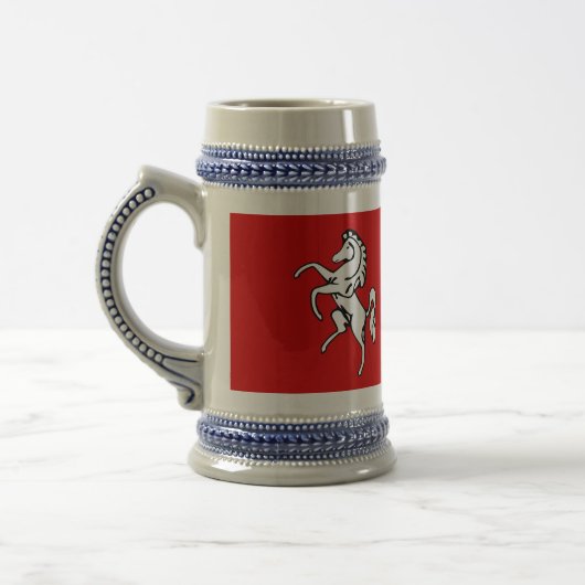 Stein Mok met Flag of Kent, Engeland (Links)