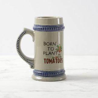 Stein mok met grappige tuinman quote