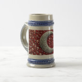 Stein Mok met Turks Kleuren Ontwerp (Voorkant links)