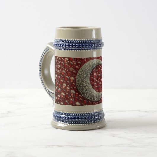 Stein Mok met Turks Kleuren Ontwerp (Voorkant links)