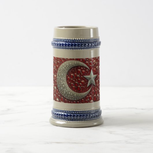 Stein Mok met Turks Kleuren Ontwerp (Center)