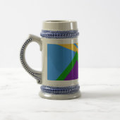 Stein Mok met Vlag van Manitou Springs, Colorado (Links)