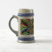 Stein Mok met Zuid-Afrikaanse kleuren Design (Links)