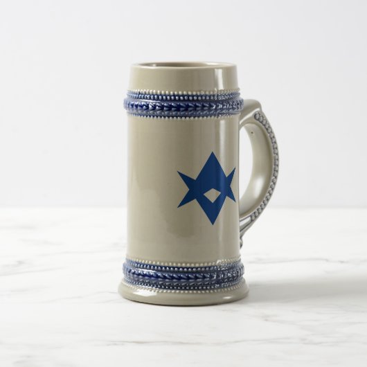 Stein Mug with Flag of Toyota City, Japan Bierpul (Voorkant rechts)