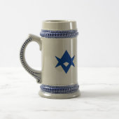 Stein Mug with Flag of Toyota City, Japan Bierpul (Links)
