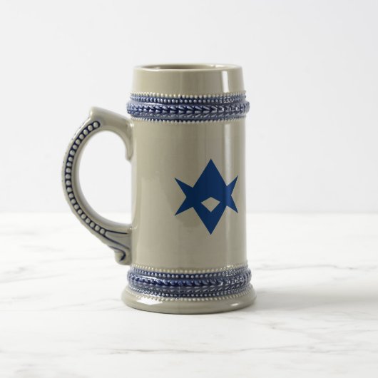 Stein Mug with Flag of Toyota City, Japan Bierpul (Links)