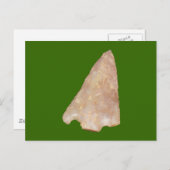 Stein Pfeilspitze steenpijlpijp Briefkaart (Voorkant / Achterkant)