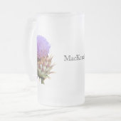 Stein - Thistle en naam Matglas Bierpul (Voorkant links)