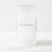 Stein - Thistle en naam Matglas Bierpul (Center)