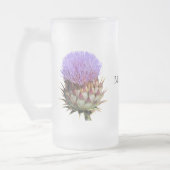 Stein - Thistle en naam Matglas Bierpul (Links)