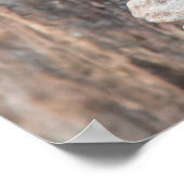 Stein und Holz (vertikal) Poster (Hoek)