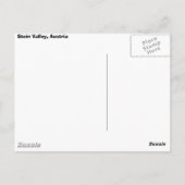 Stein Valley, Oostenrijk Briefkaart (Achterkant)