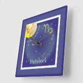 Steinbock 22. Dezember bis 20. Januar Uhr Vierkante Klok (Hoek)