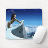 Steinbock - Mauspad Muismat (Met muis)