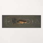 Steinbok Astrologie Fitness Mat (Voorkant (horizontaal))