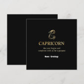 Steinbokjaar begint & eindigt met ons op maat kaart (Voorkant / Achterkant)