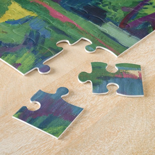 Steinbruch bei Wildboden | Ernst Ludwig Kirchner Legpuzzel (Zijkant)