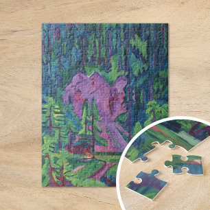 Steinbruch bei Wildboden Ernst Ludwig Kirchner Legpuzzel