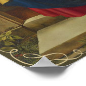 Steinbrück Madonna in de werkplaats 1833 Poster (Hoek)