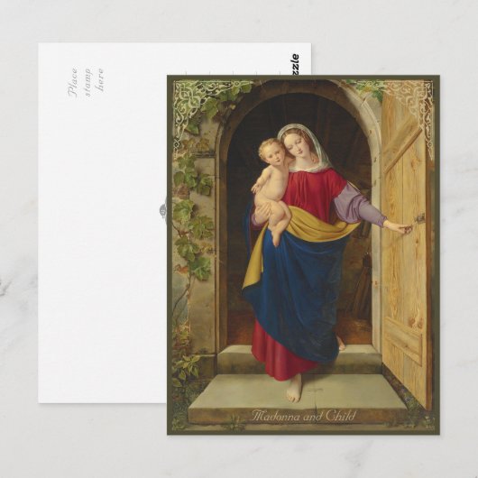 Steinbrück Madonna in de werkplaats CC1217 Briefkaart (Voorkant / Achterkant)