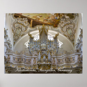 Steingaden Abdij orgel poster