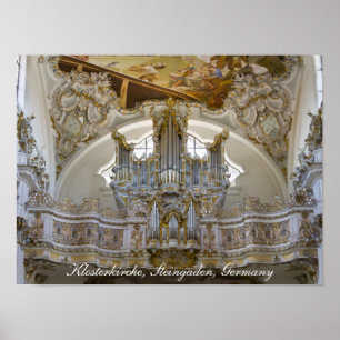 Steingaden Abdij orgel poster