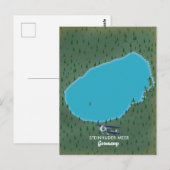 Steinhuder Meer Duitsland kaart (Voorkant / Achterkant)