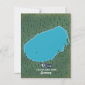 Steinhuder Meer Germany-kaart (Voorkant)