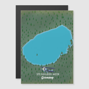 Steinhuder Meer Germany-kaart