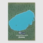 Steinhuder Meer Germany-kaart (Voorkant)