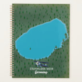 Steinhuder Meer Germany kaart Canvas Print Planner (Voorkant)