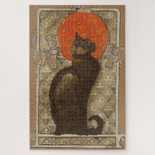 Steinlein Cat Art Nouveau Advertisation Animals Legpuzzel