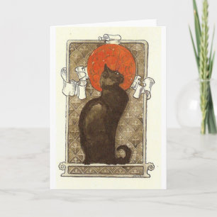 Steinlein's Cat - Art Nouveau Aankondiging
