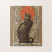 Steinlein's Cat - Art Nouveau Advertisement Legpuzzel (Verticaal)