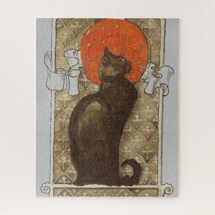 Steinlein's Cat - Art Nouveau Advertisement Legpuzzel