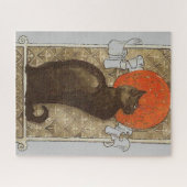 Steinlein's Cat - Art Nouveau Advertisement Legpuzzel (Horizontaal)