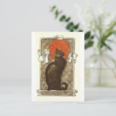 Steinlein's Cat - Art Nouveau Briefkaart (Staand voorkant)