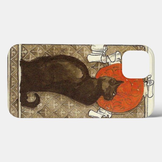 Steinlein's Cat - Art Nouveau Case-Mate iPhone Case (Achterkant (horizontaal))