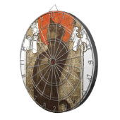 Steinlein's Cat - Art Nouveau Dartbord (Voorkant Rechts)
