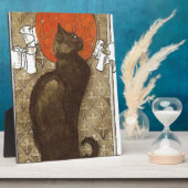 Steinlein's Cat - Art Nouveau Fotoplaat (Zijkant)