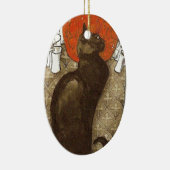 Steinlein's Cat - Art Nouveau Keramisch Ornament (Rechts)