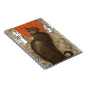 Steinlein's Cat - Art Nouveau Notitieboek (Rechterzijde)