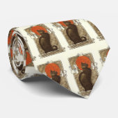 Steinlein's Cat - Art Nouveau Stropdas (Opgerold)