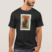 Steinlein's Cat - Art Nouveau T-shirt (Voorkant)