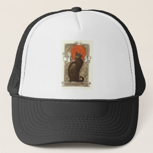 Steinlein's Cat - Art Nouveau Trucker Pet (Voorkant)