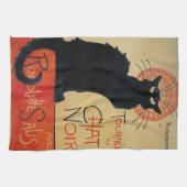 Steinlen Art Nouveau Tournee du Chat Noir Theedoek (Horizontaal)